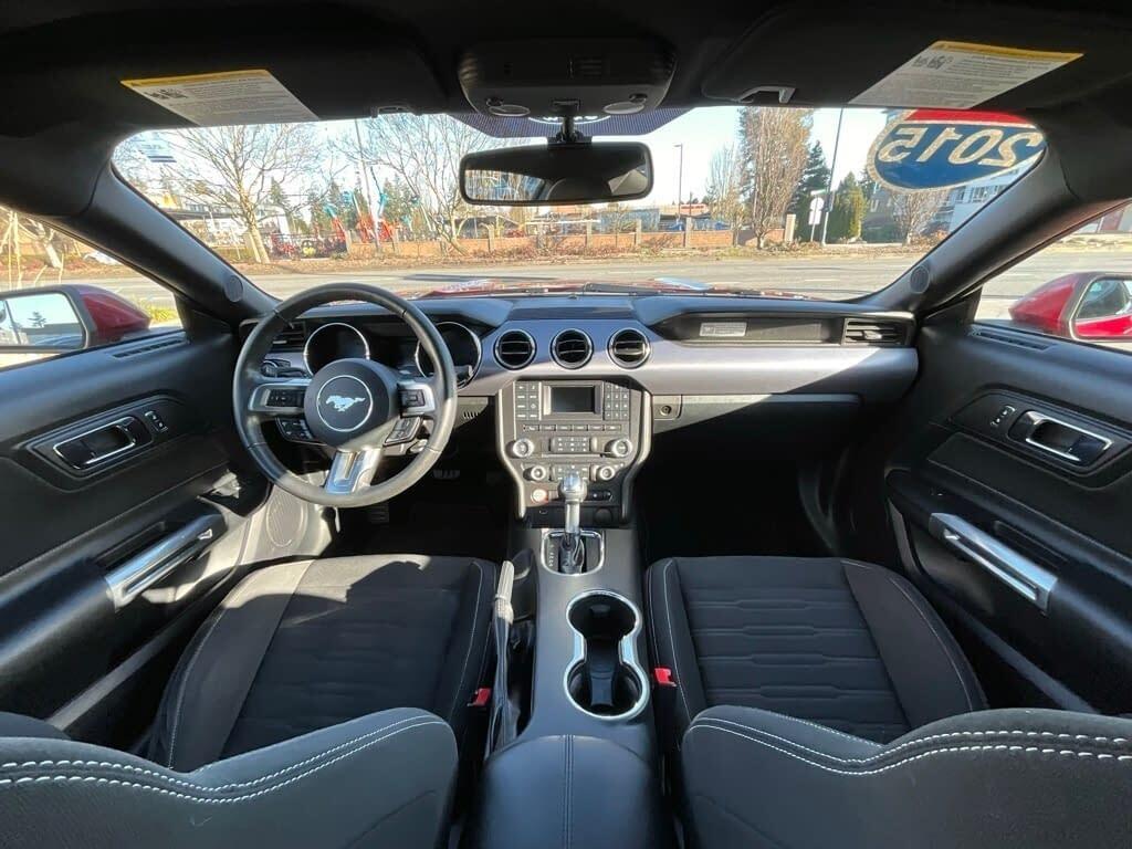 used 2015 Ford Mustang car, priced at $13,880