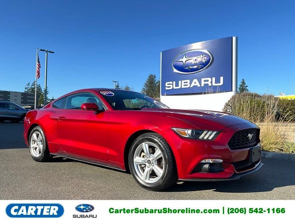 used 2015 Ford Mustang car, priced at $13,880