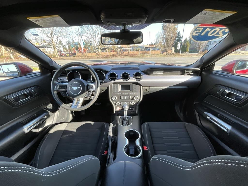 used 2015 Ford Mustang car, priced at $14,580