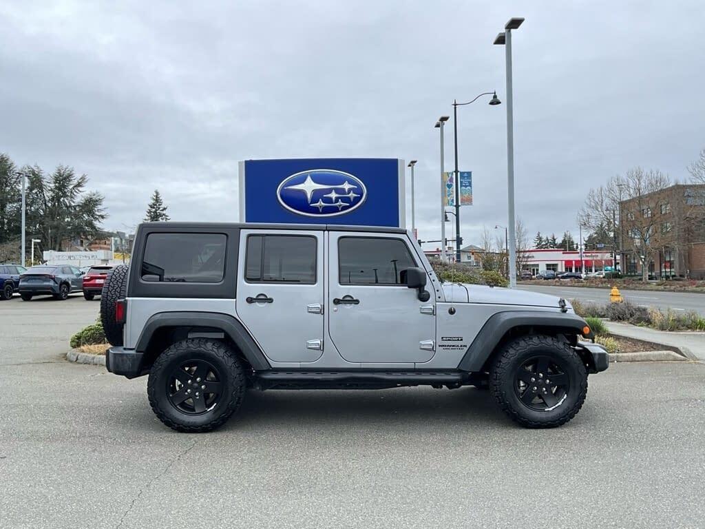 used 2017 Jeep Wrangler Unlimited car, priced at $16,580