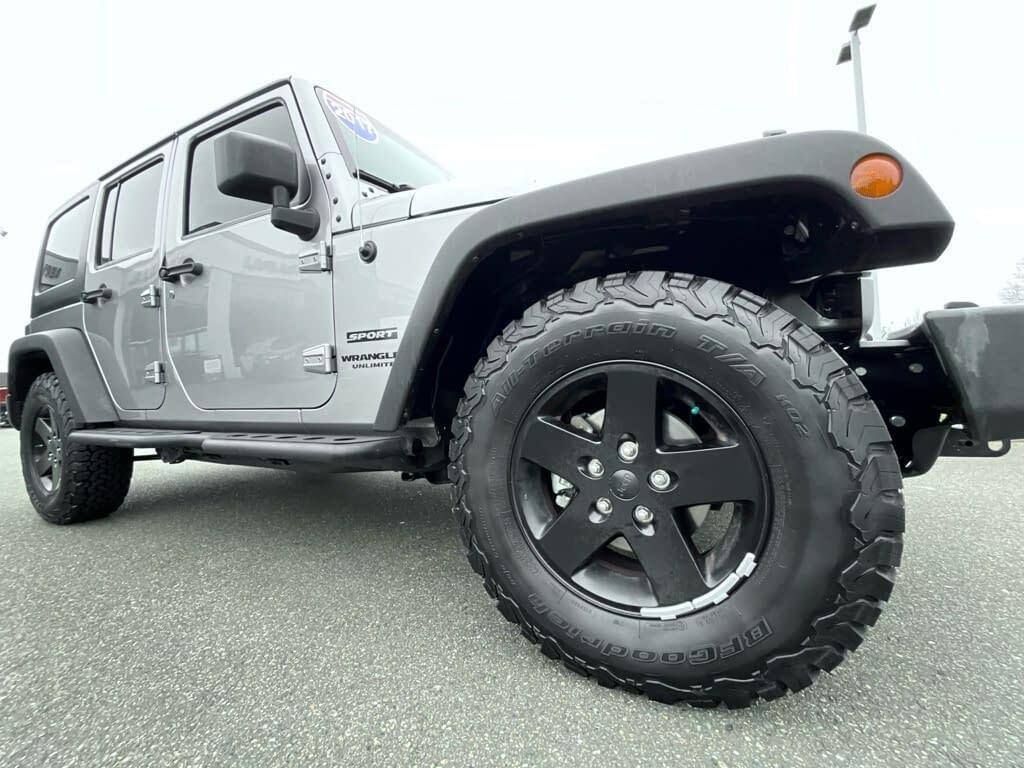 used 2017 Jeep Wrangler Unlimited car, priced at $16,580