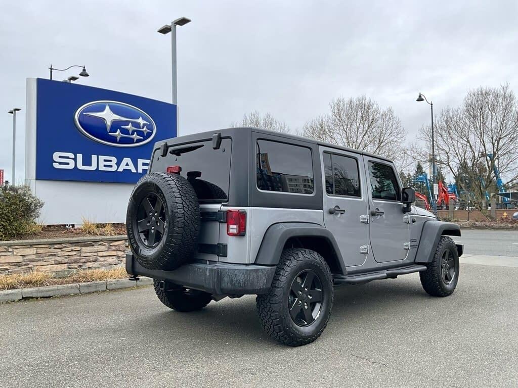 used 2017 Jeep Wrangler Unlimited car, priced at $16,580