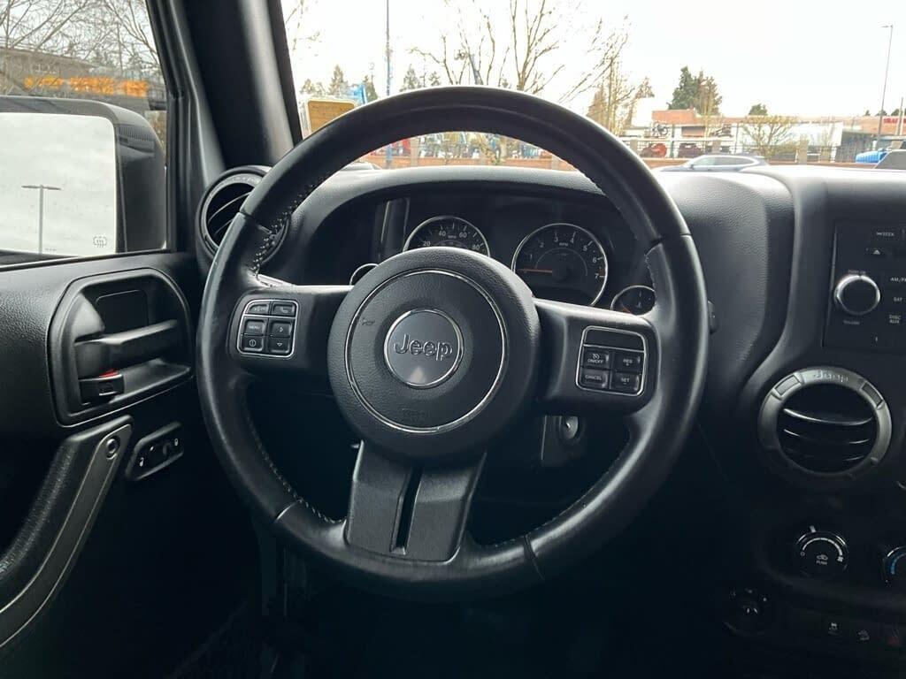 used 2017 Jeep Wrangler Unlimited car, priced at $16,580