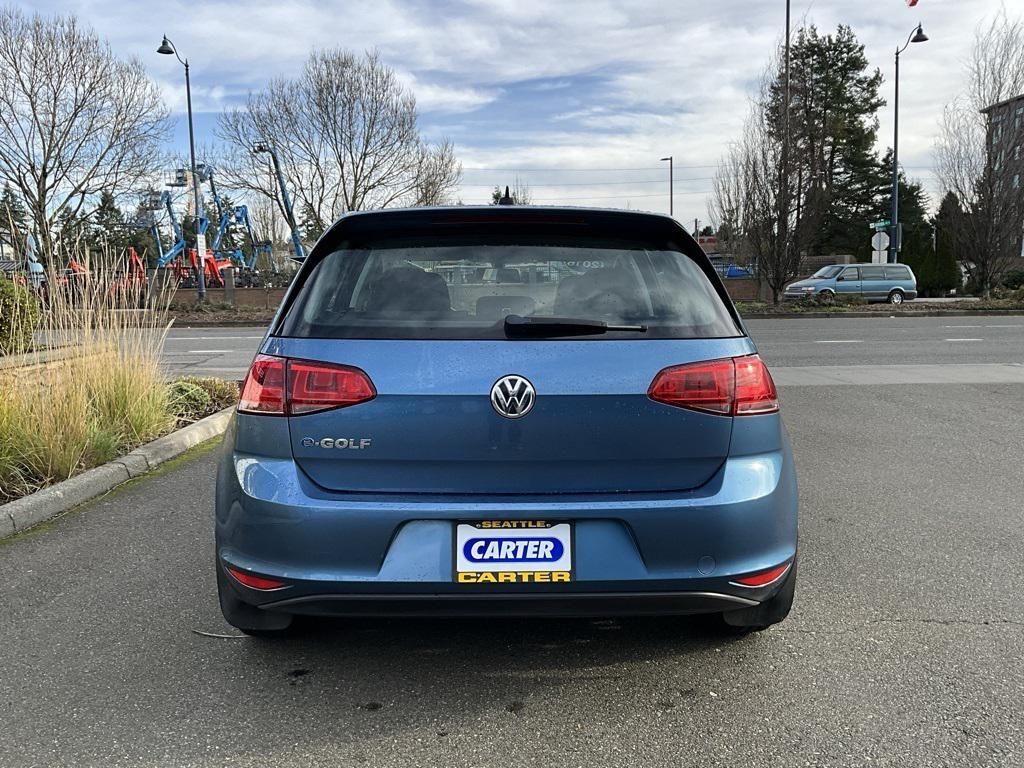 used 2016 Volkswagen e-Golf car, priced at $9,180