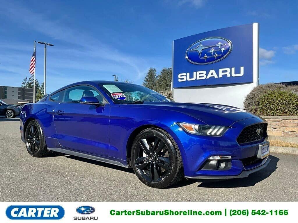 used 2016 Ford Mustang car, priced at $14,780