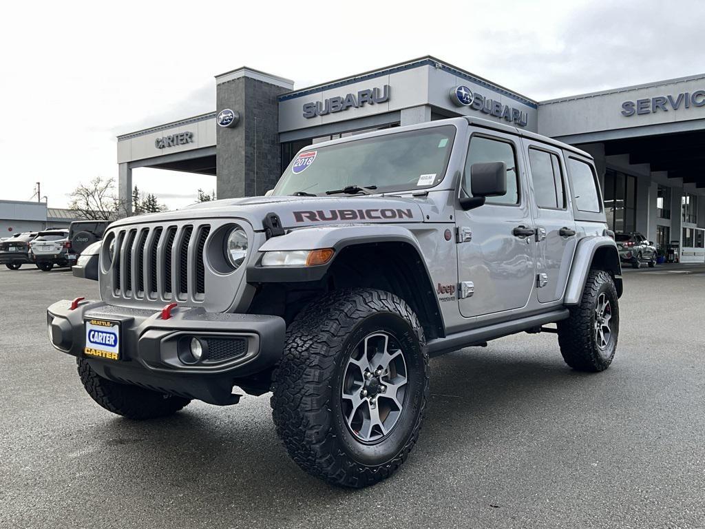 used 2018 Jeep Wrangler Unlimited car, priced at $27,880