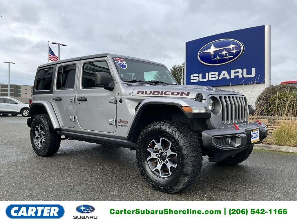 used 2018 Jeep Wrangler Unlimited car, priced at $27,880