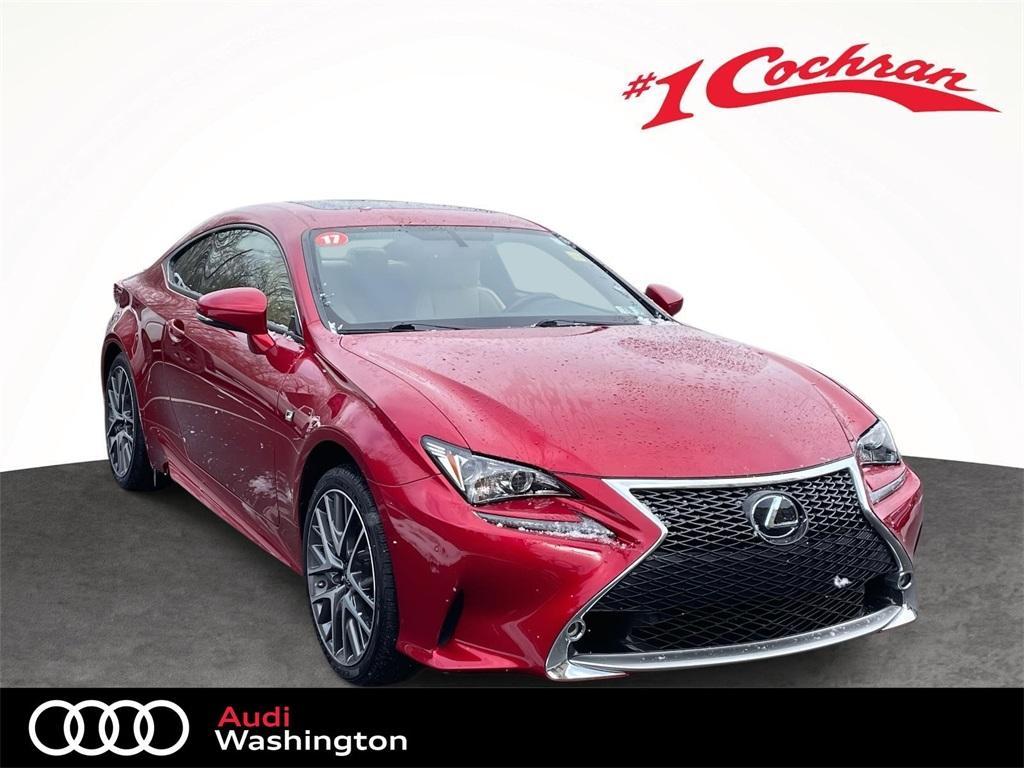 used 2017 Lexus RC 350 car, priced at $31,998
