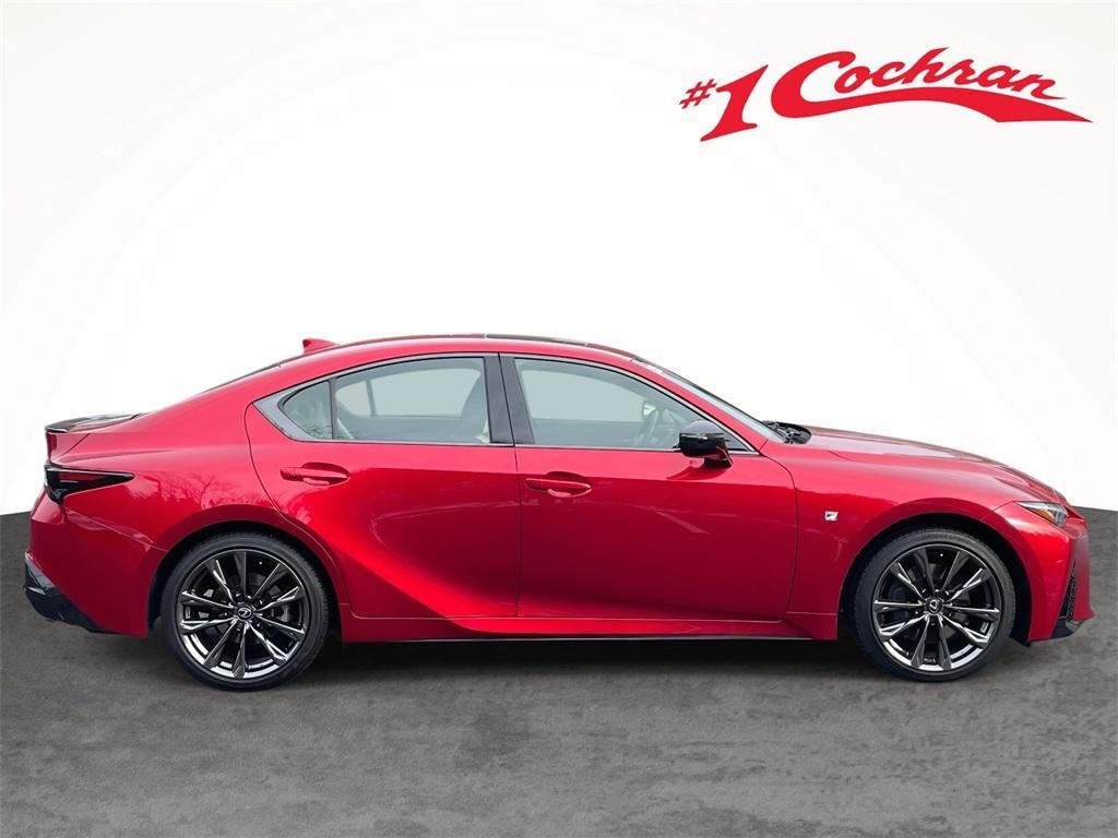 used 2025 Lexus IS 350 car, priced at $46,998
