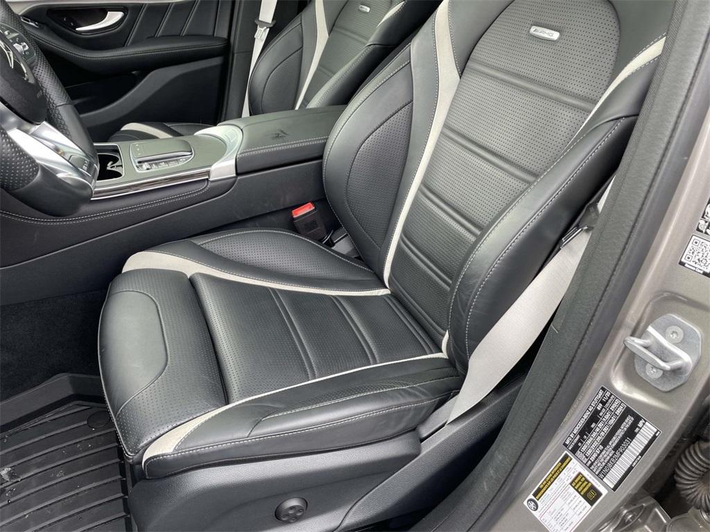 used 2021 Mercedes-Benz AMG GLC 63 car, priced at $57,998