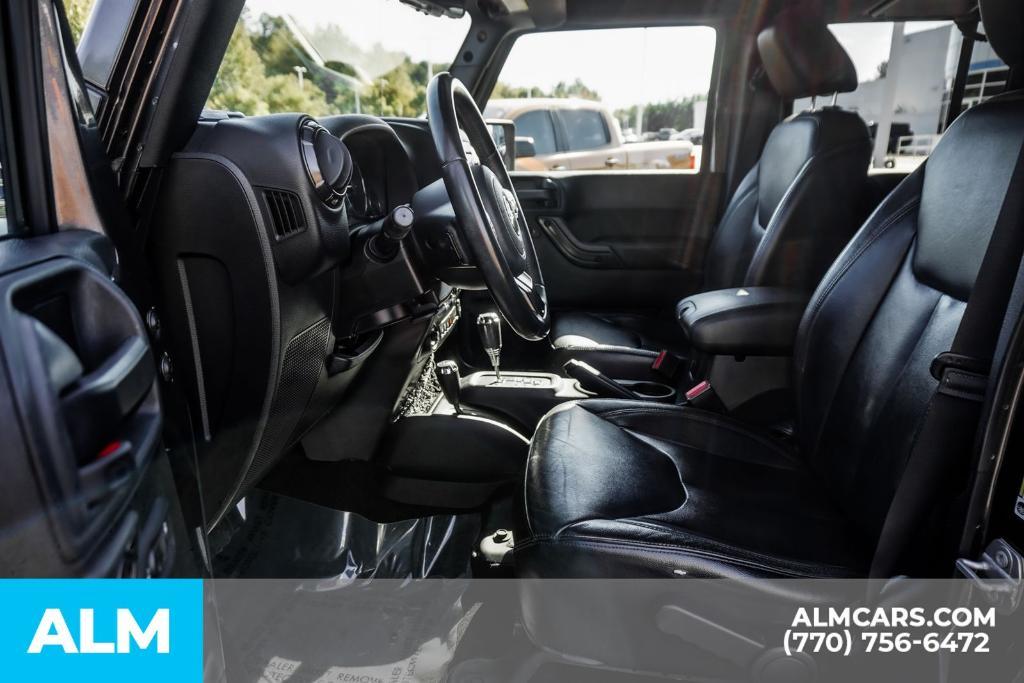 used 2017 Jeep Wrangler Unlimited car, priced at $21,920