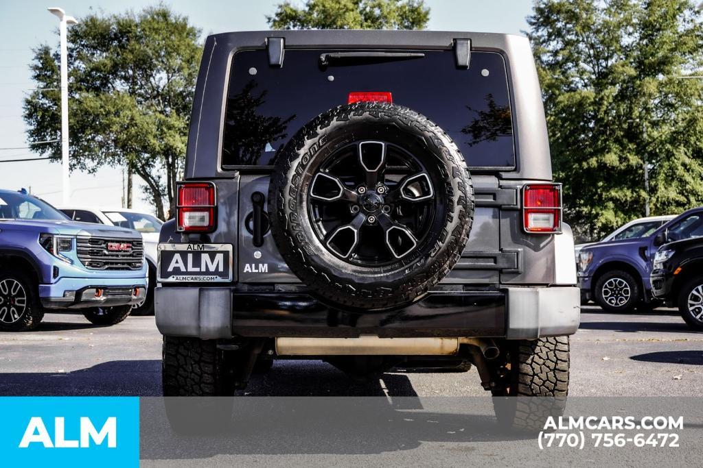 used 2017 Jeep Wrangler Unlimited car, priced at $21,920