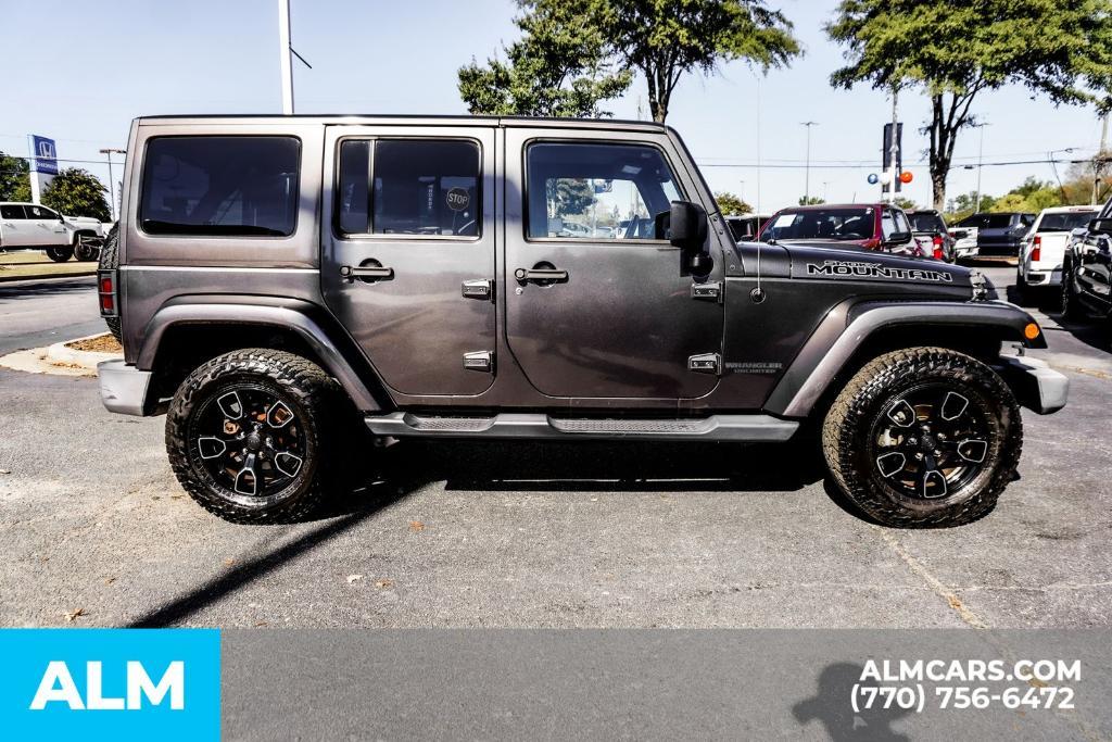 used 2017 Jeep Wrangler Unlimited car, priced at $21,920
