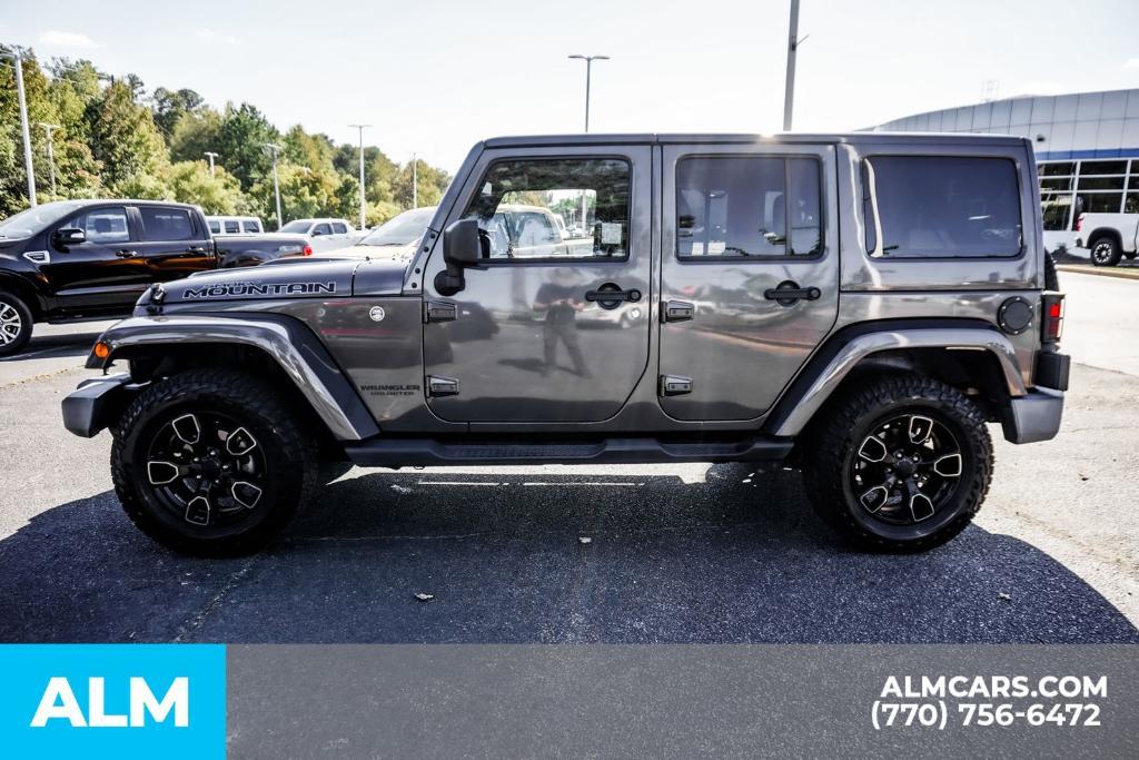 used 2017 Jeep Wrangler Unlimited car, priced at $21,920