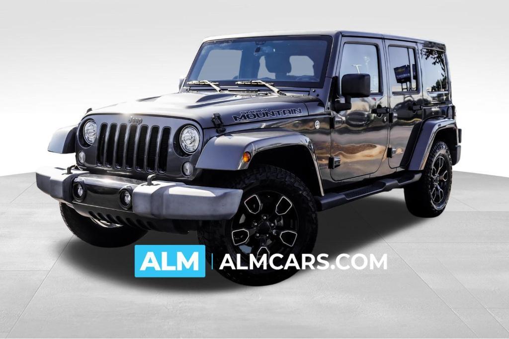 used 2017 Jeep Wrangler Unlimited car, priced at $21,920