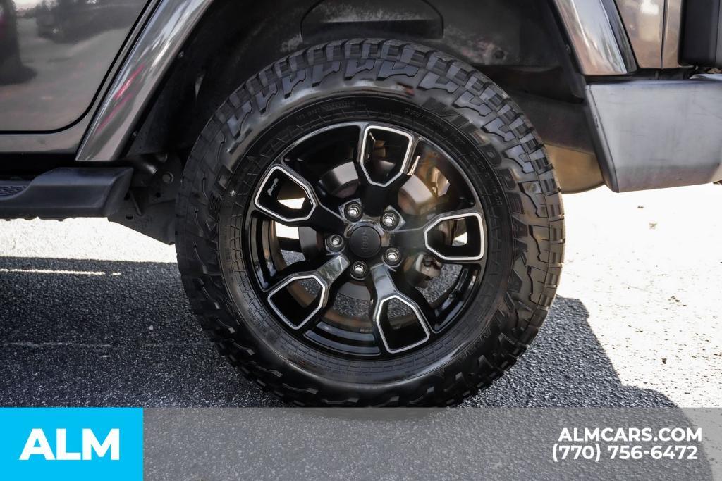 used 2017 Jeep Wrangler Unlimited car, priced at $21,920
