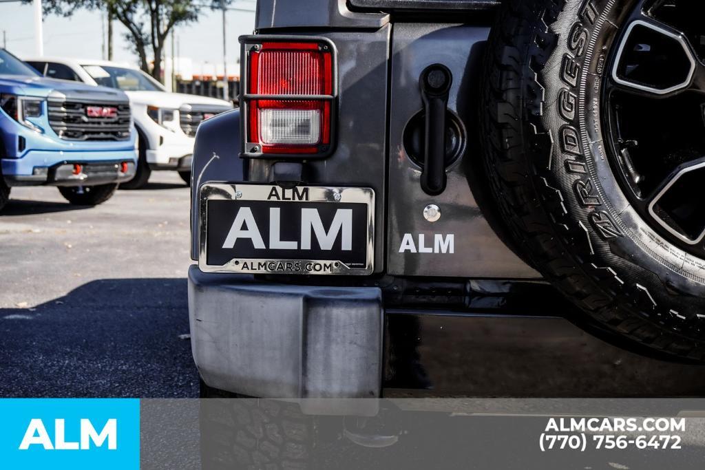 used 2017 Jeep Wrangler Unlimited car, priced at $21,920