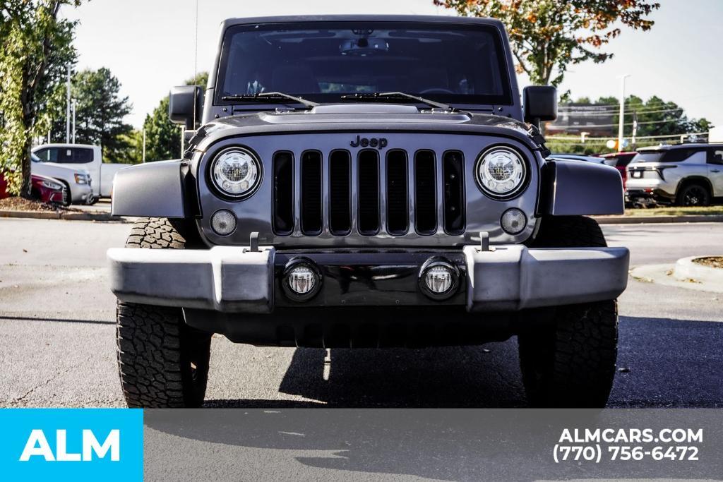 used 2017 Jeep Wrangler Unlimited car, priced at $21,920