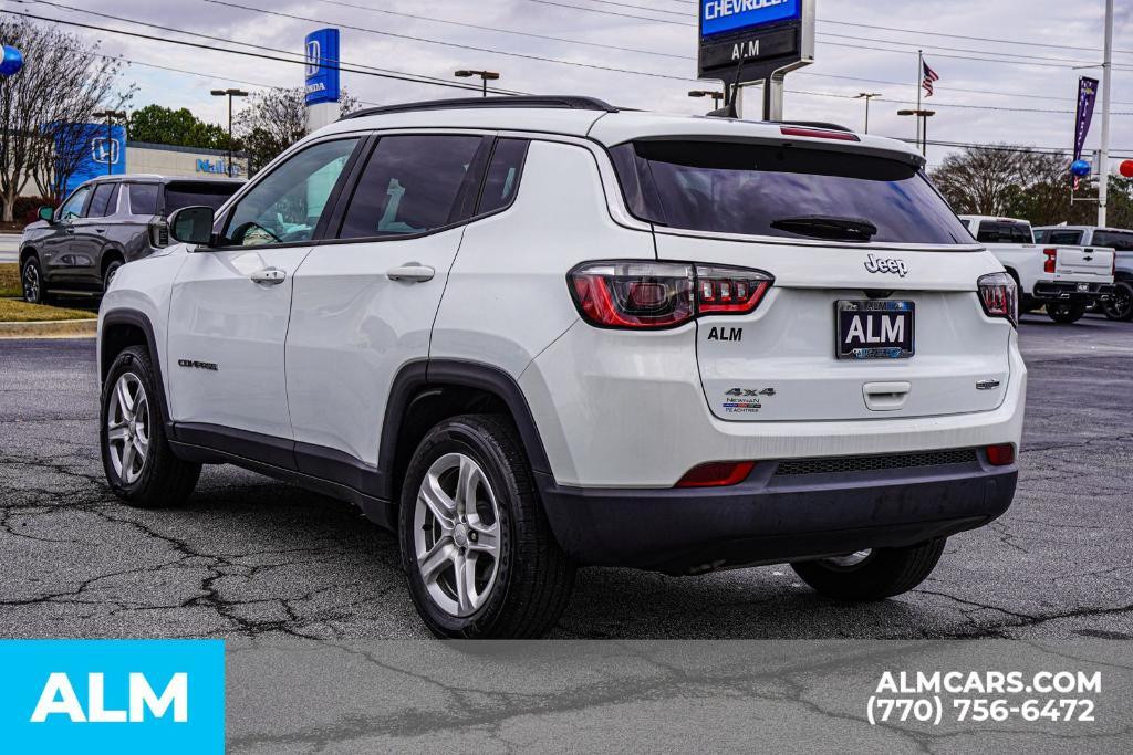 used 2023 Jeep Compass car, priced at $17,920