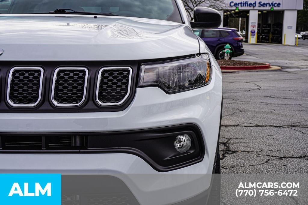 used 2023 Jeep Compass car, priced at $17,920