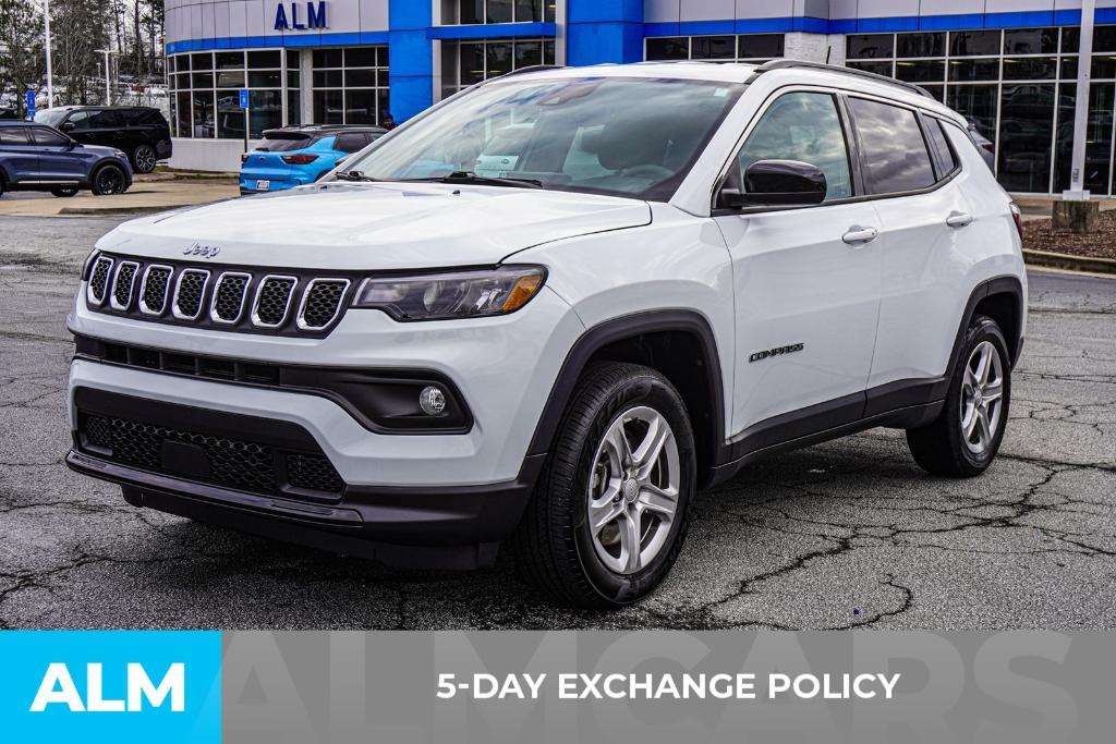 used 2023 Jeep Compass car, priced at $17,920