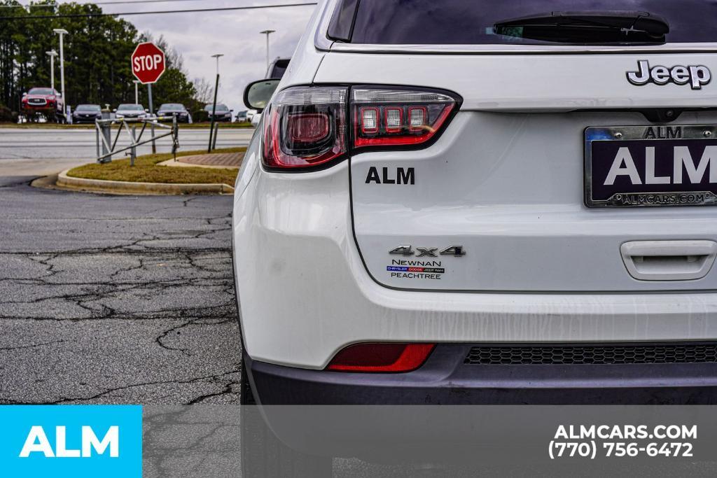 used 2023 Jeep Compass car, priced at $17,920