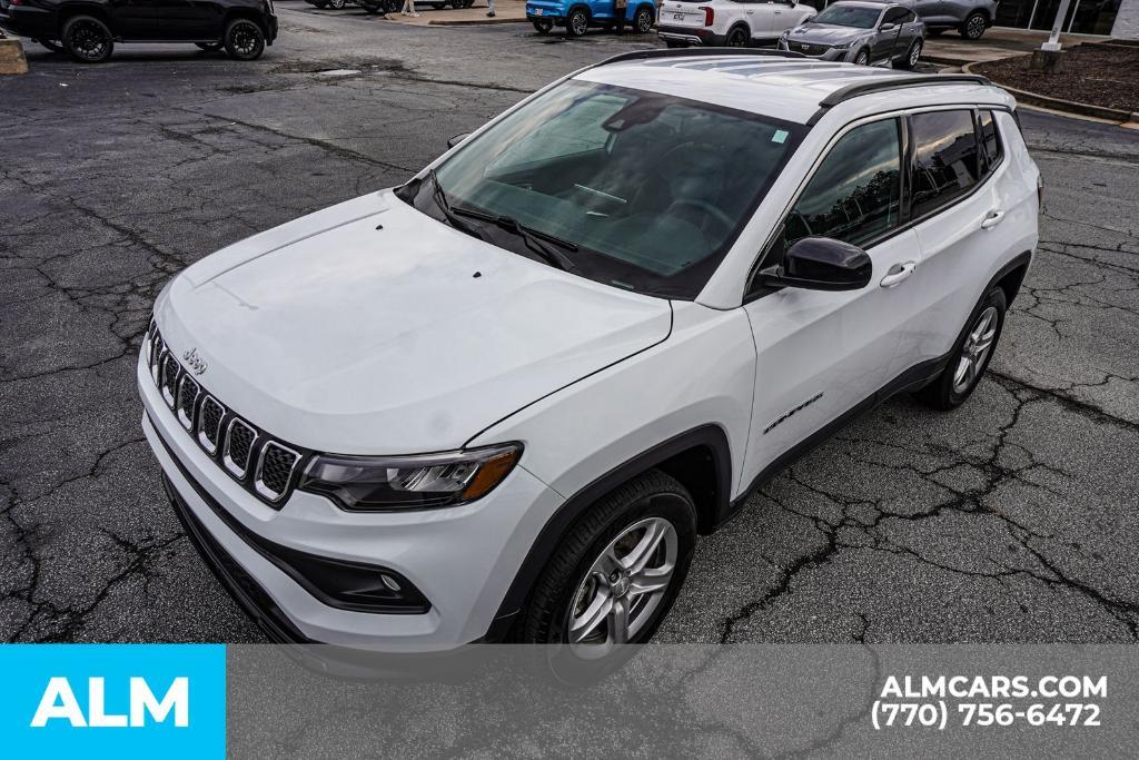 used 2023 Jeep Compass car, priced at $17,920