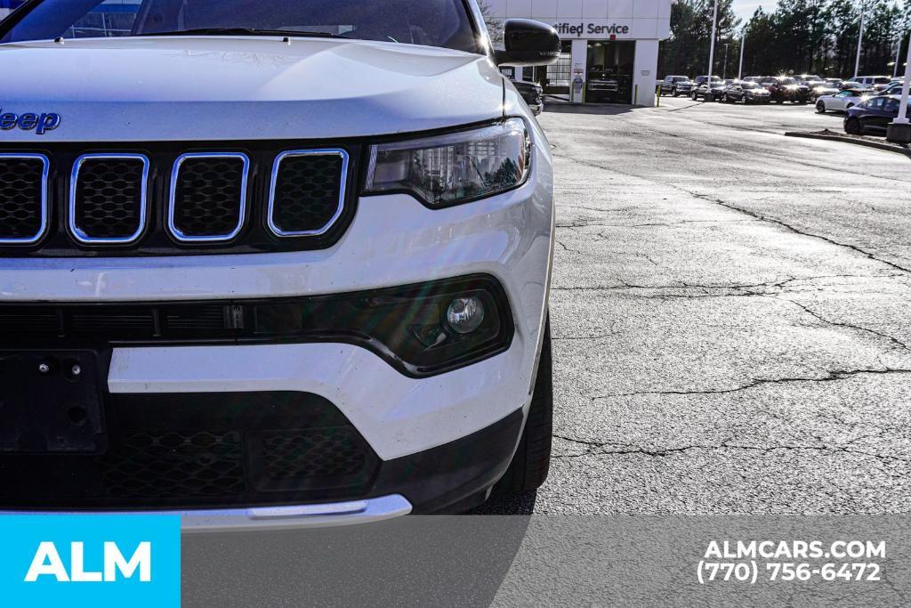 used 2024 Jeep Compass car, priced at $18,920