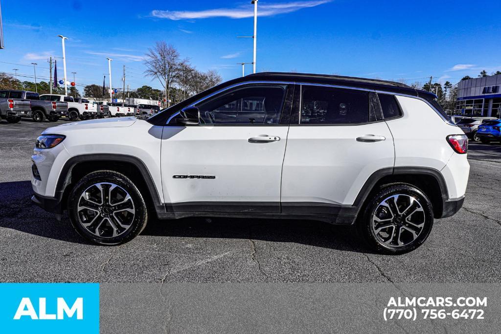 used 2024 Jeep Compass car, priced at $18,920