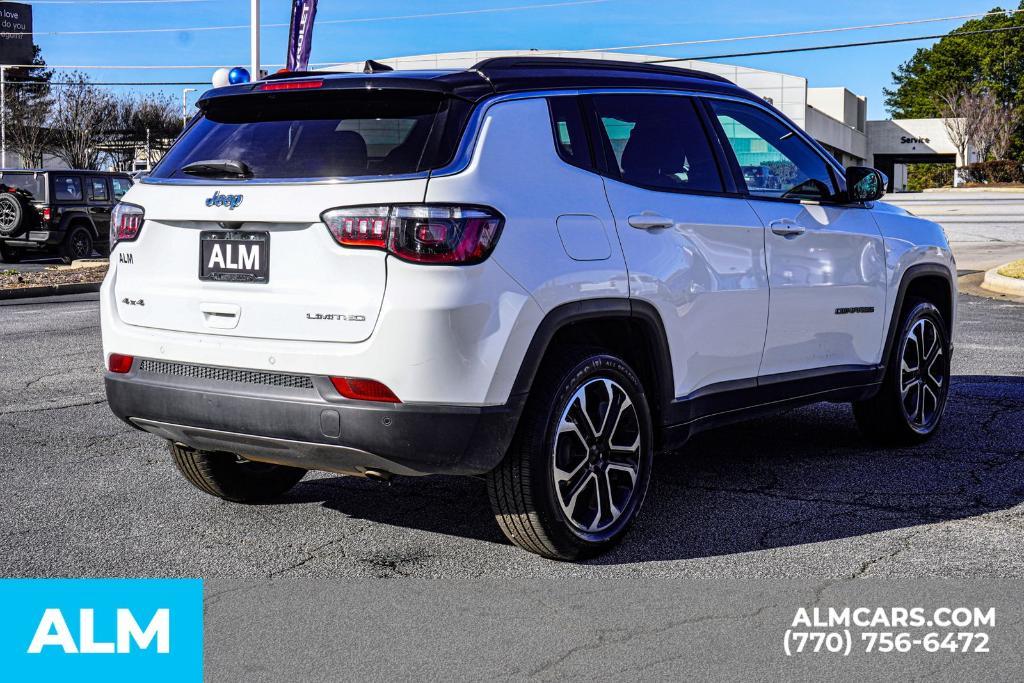 used 2024 Jeep Compass car, priced at $18,920