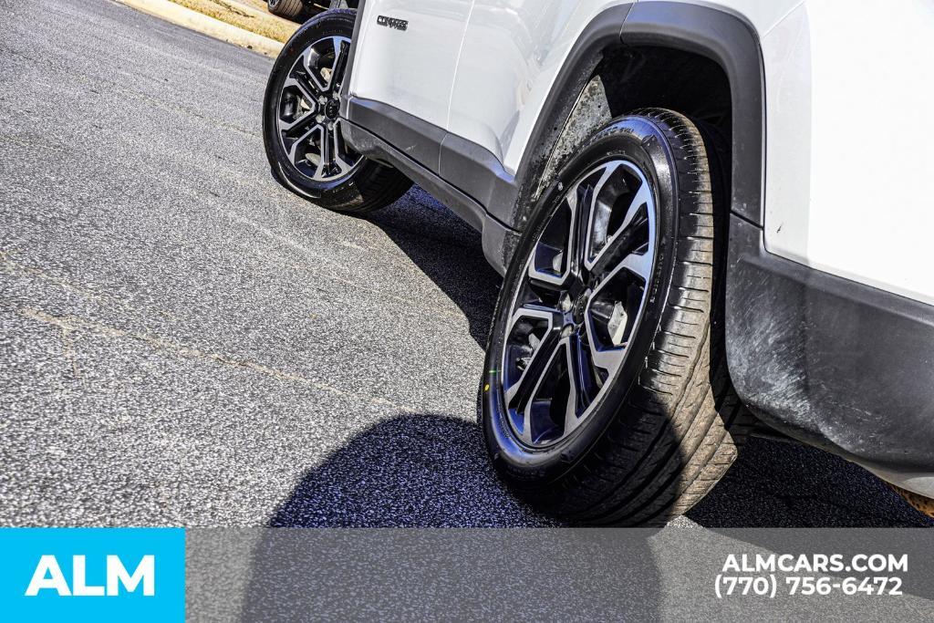 used 2024 Jeep Compass car, priced at $18,920