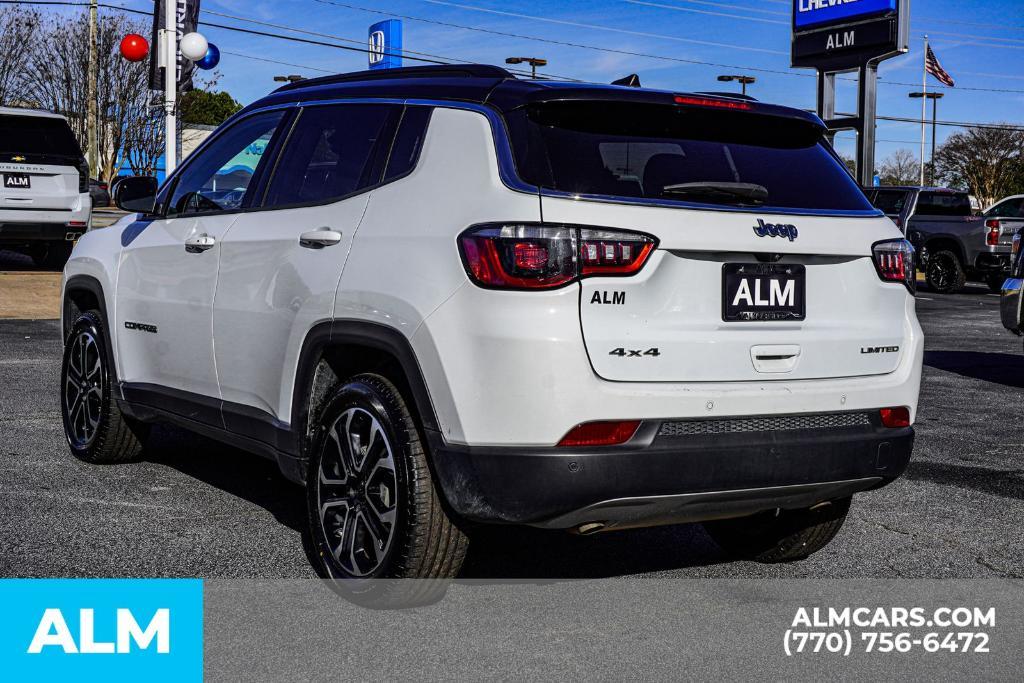 used 2024 Jeep Compass car, priced at $18,920