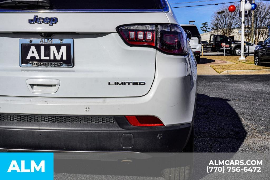 used 2024 Jeep Compass car, priced at $18,920