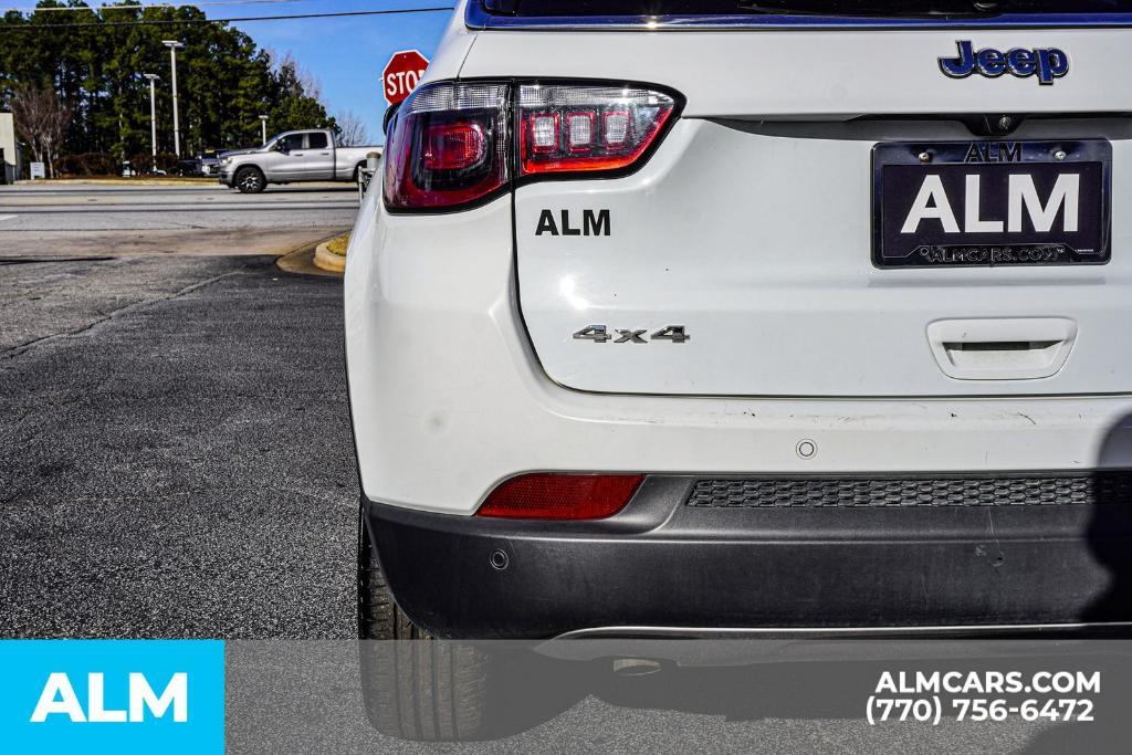 used 2024 Jeep Compass car, priced at $18,920