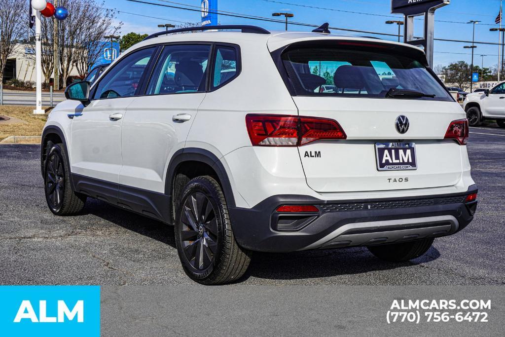 used 2024 Volkswagen Taos car, priced at $16,320