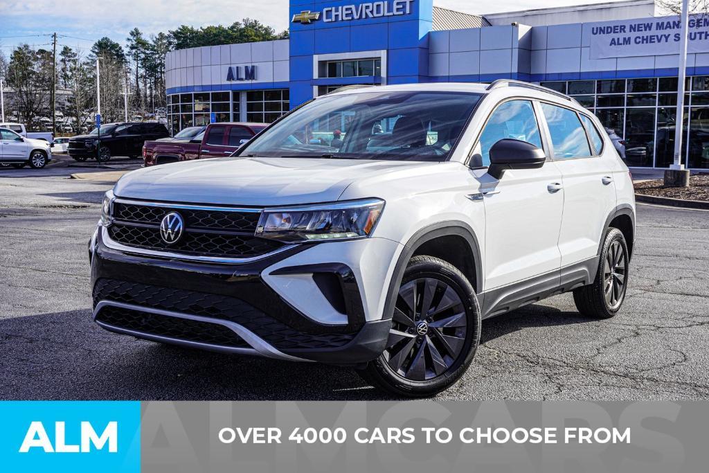 used 2024 Volkswagen Taos car, priced at $16,320