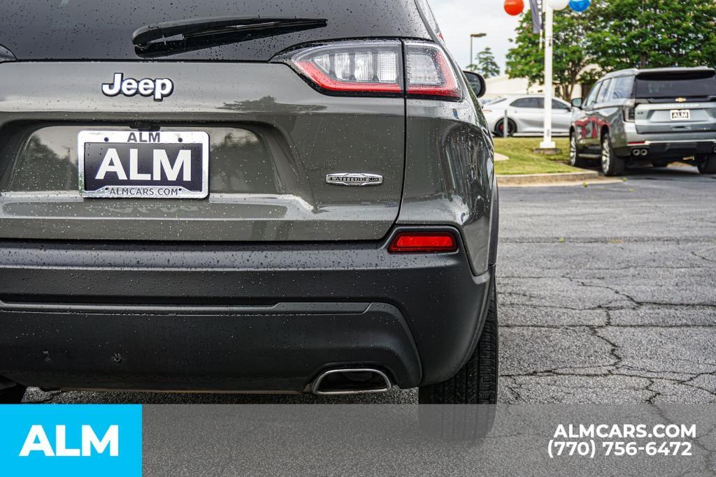 used 2022 Jeep Cherokee car, priced at $21,164