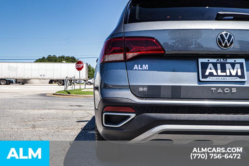 used 2022 Volkswagen Taos car, priced at $20,420