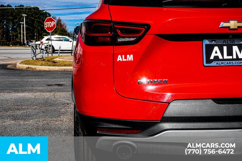 used 2023 Chevrolet Blazer car, priced at $21,420