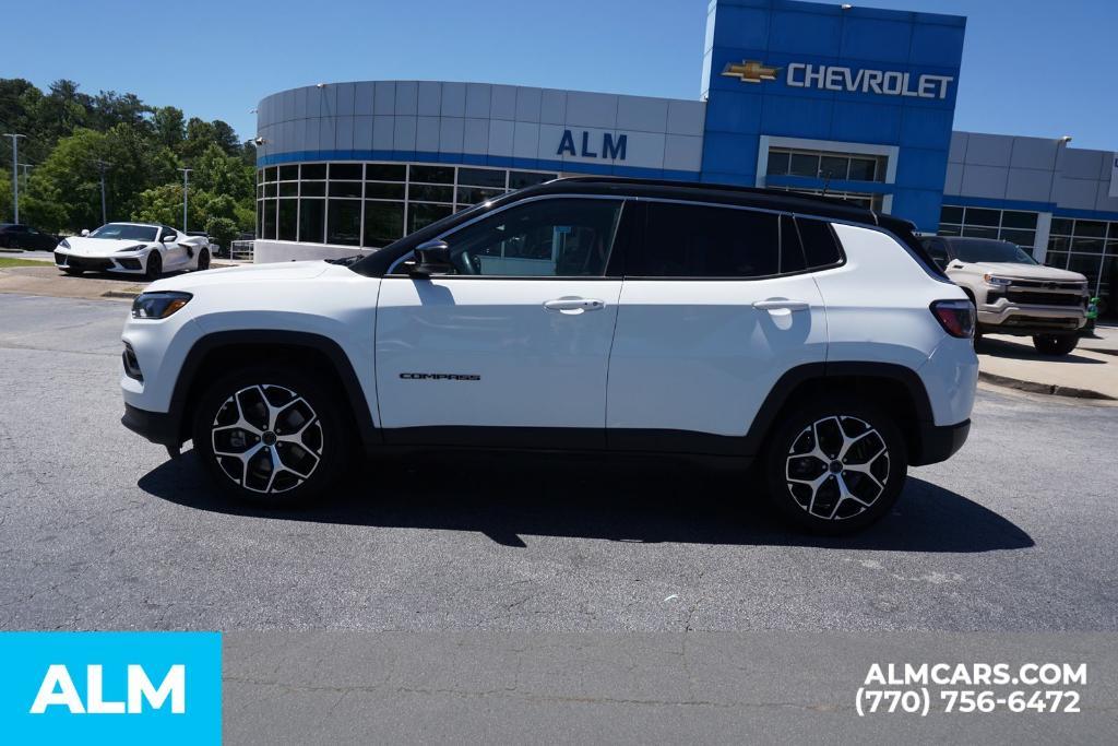 used 2025 Jeep Compass car, priced at $21,164