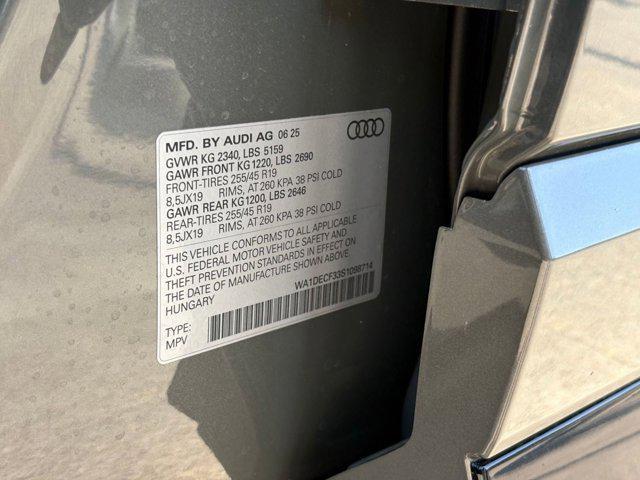 new 2025 Audi Q3 car, priced at $44,569