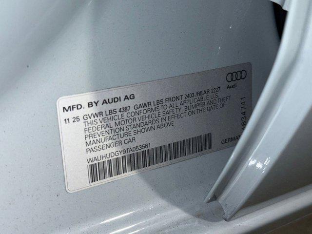 new 2026 Audi A3 car, priced at $44,859