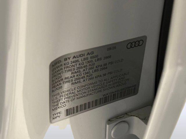 new 2025 Audi Q5 car, priced at $56,999