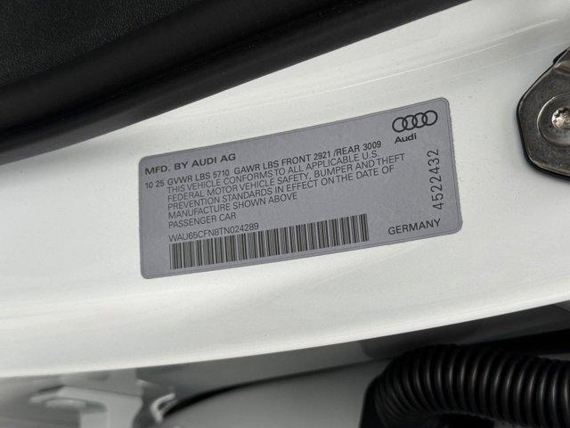 new 2026 Audi A6 car, priced at $74,899