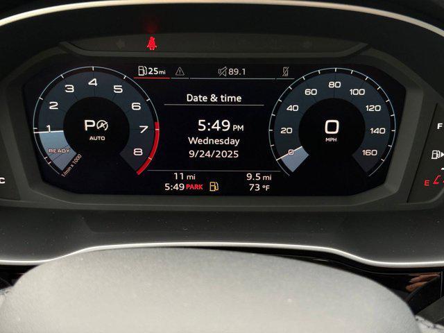 new 2025 Audi Q3 car, priced at $43,939