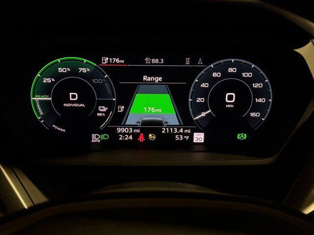 used 2024 Audi Q4 e-tron car, priced at $32,998