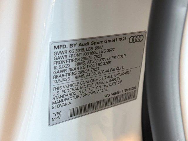 new 2026 Audi RS Q8 car, priced at $148,190