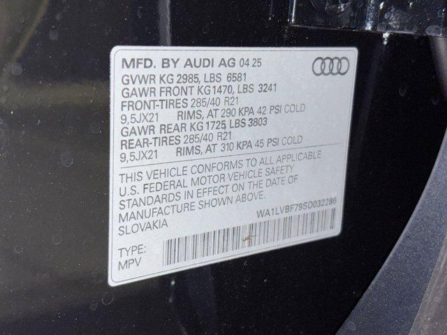 new 2025 Audi Q7 car, priced at $70,409