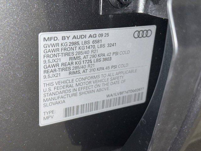 new 2026 Audi Q7 car, priced at $76,249