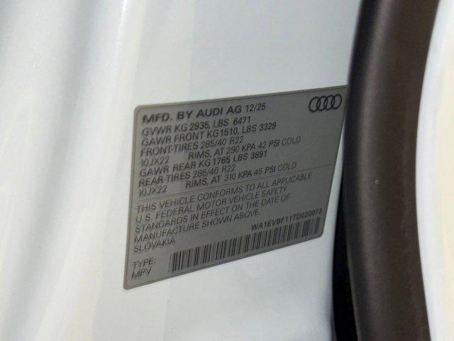 new 2026 Audi Q8 car, priced at $82,116